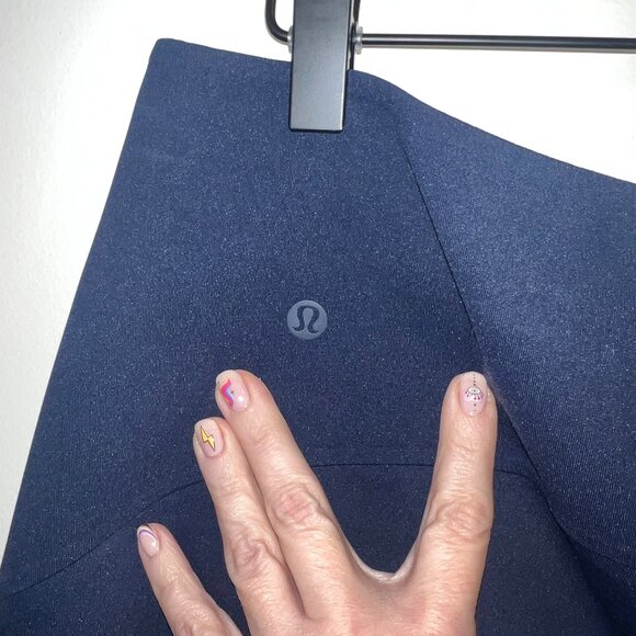 Lululemon Smooth Fit Pull-On High-Rise Pants navy size 14 - Picture 5 of 6